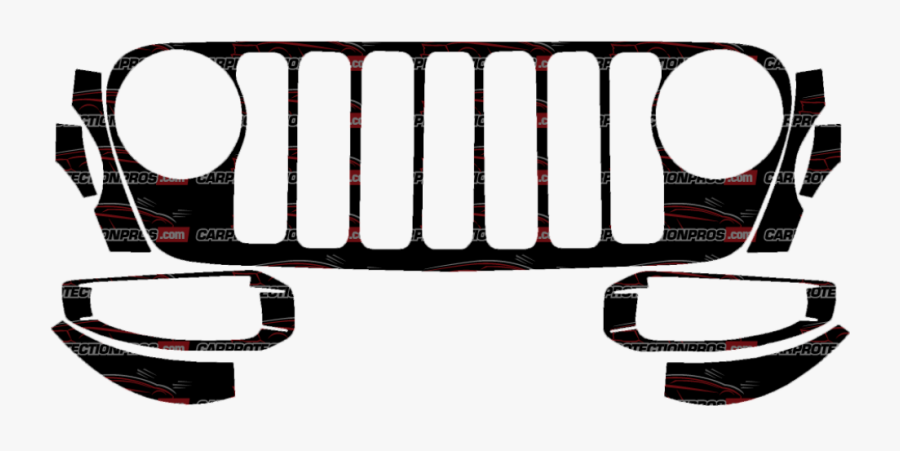 2018-2019 Jeep Wrangler Unlimited Jl Rubicon 3m Clear, Transparent Clipart