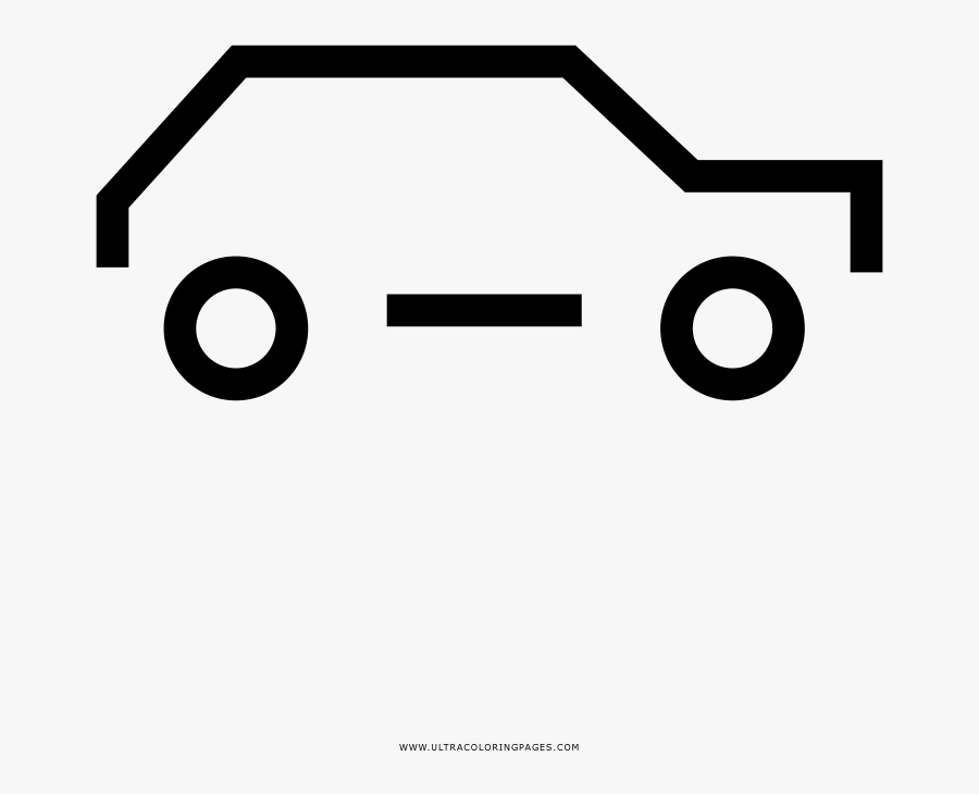 Jeep Grand Cherokee Coloring Page - Line Art, Transparent Clipart