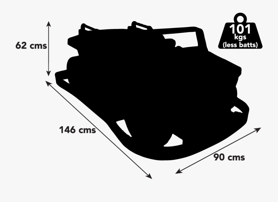 Jeep Dimensions, Transparent Clipart