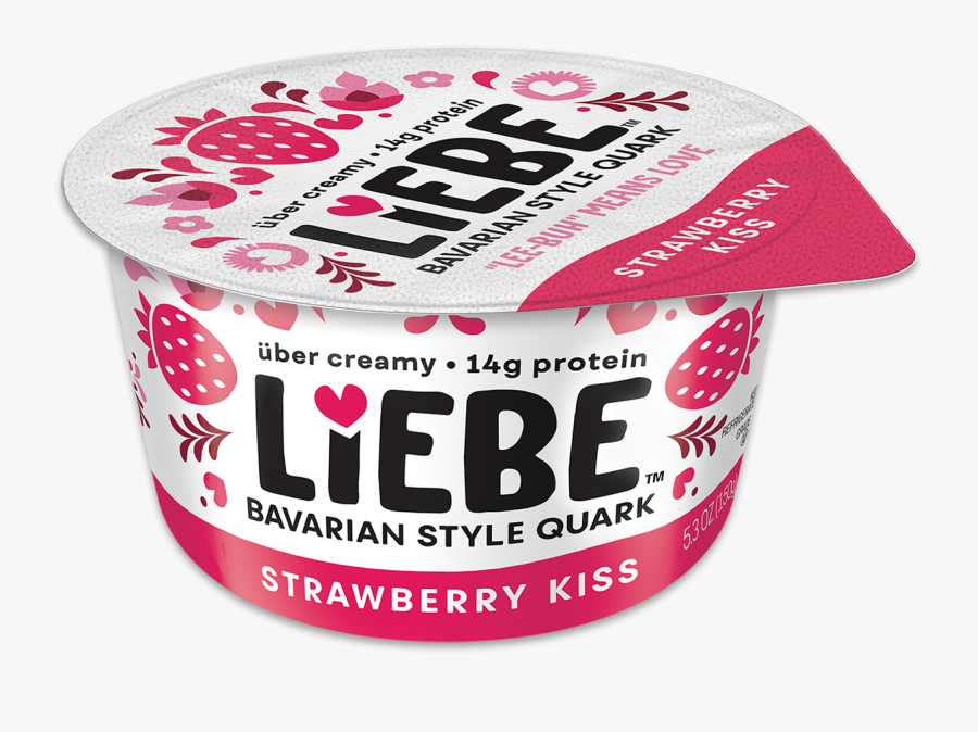 Strawberry Kiss - Liebe Bavarian Style Quark, Transparent Clipart