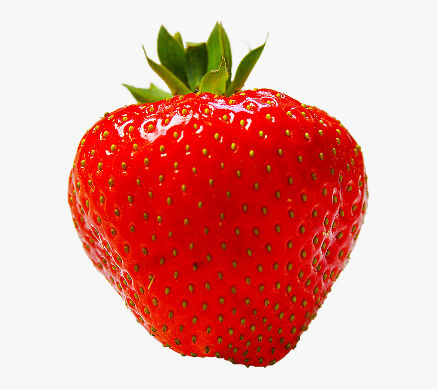 Strawberry Fruit Red Photo Pixabay - Red Strawberry Fruit, Transparent Clipart