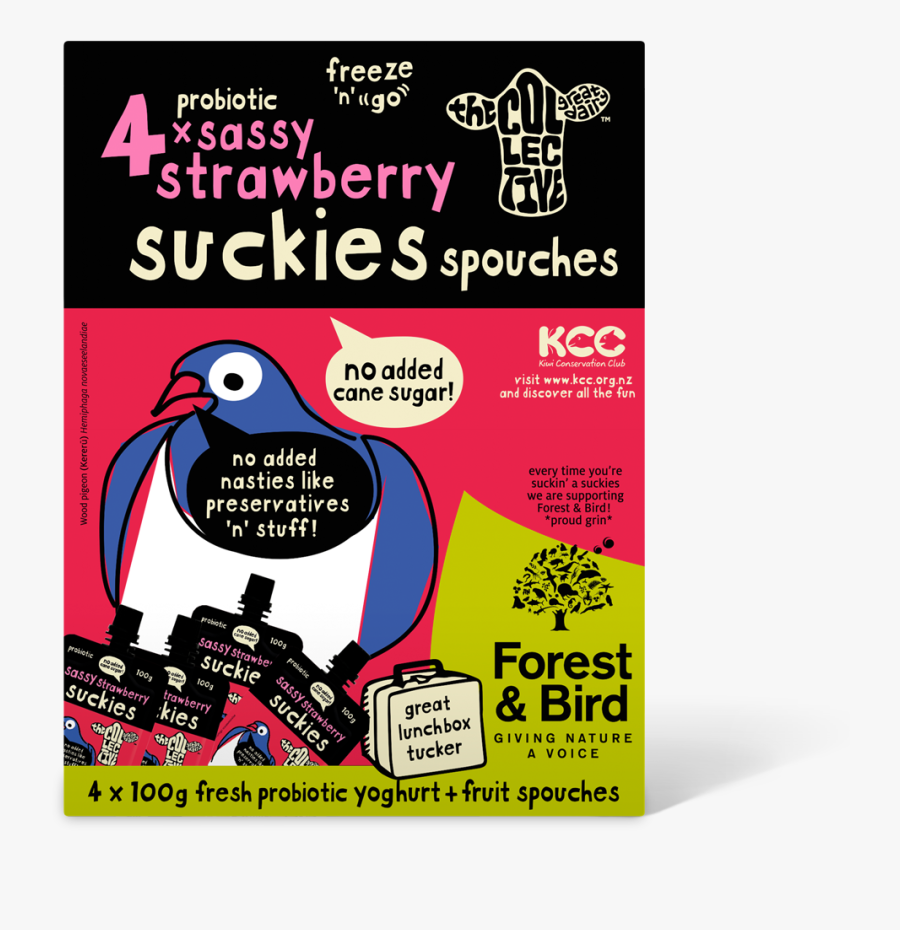 Strawberry Multipack - Forest And Bird, Transparent Clipart