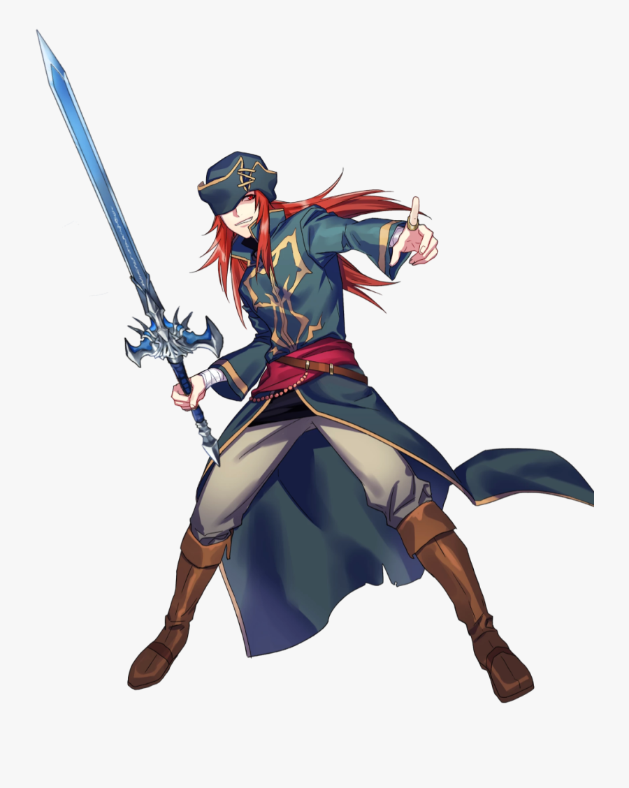 That Saber Guy Stole - Fire Emblem Sacred Stones Joshua, Transparent Clipart