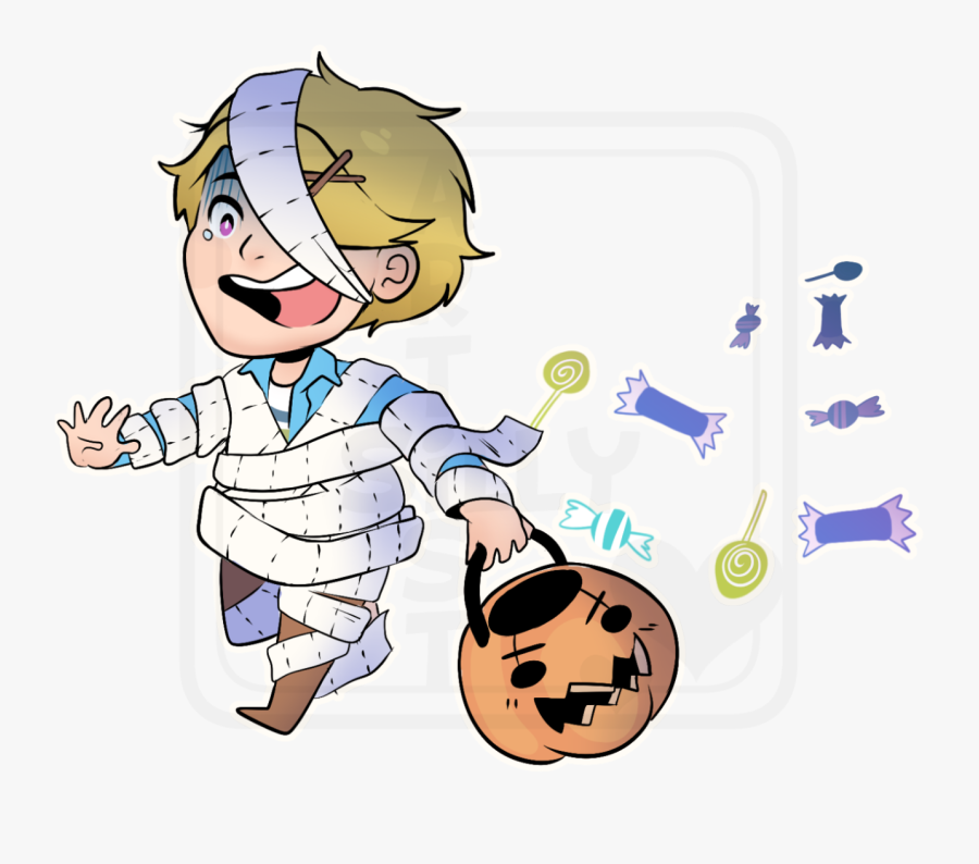 Mummy Transparent Silly - Cartoon, Transparent Clipart