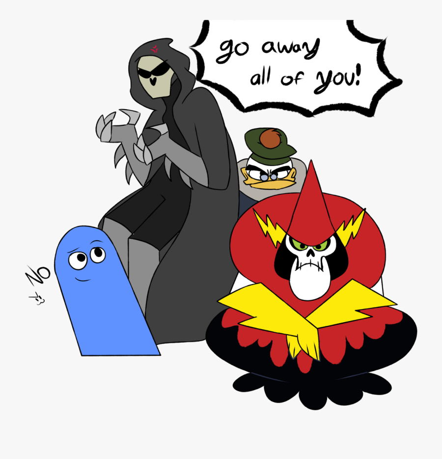 “ So Reapers Va Was In A Lot Of Cartoons I Watched - Cartoon, Transparent Clipart