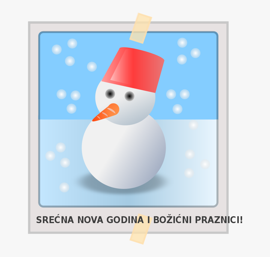 Abraham Lincoln Clipart Black Snowman - Snowman, Transparent Clipart