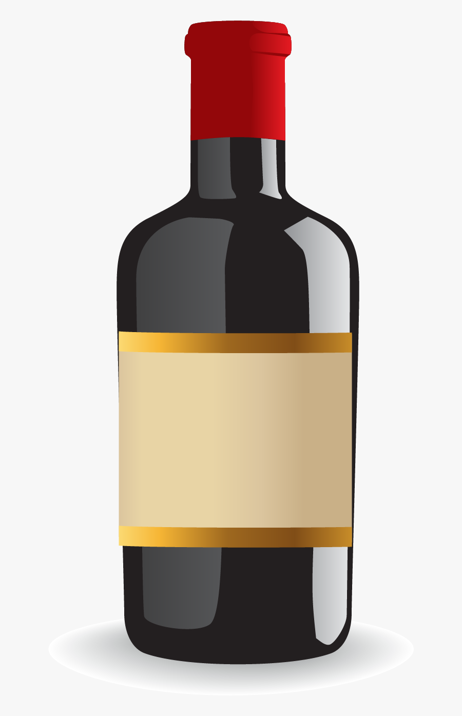 Glass Bottle, Transparent Clipart