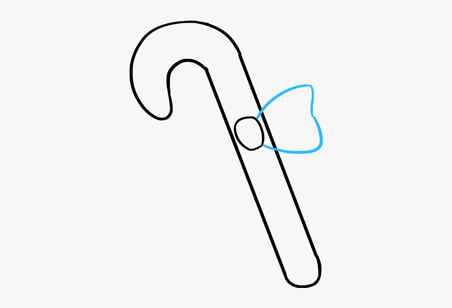 How To Draw Candy Cane, Transparent Clipart