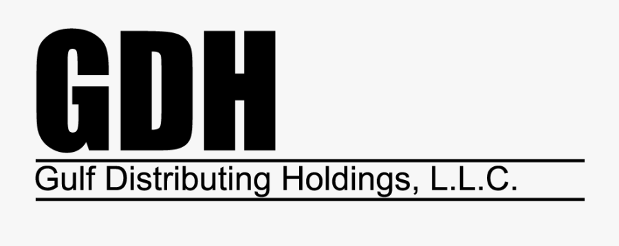 Gulf Distributing Holdings Logo - Black-and-white, Transparent Clipart
