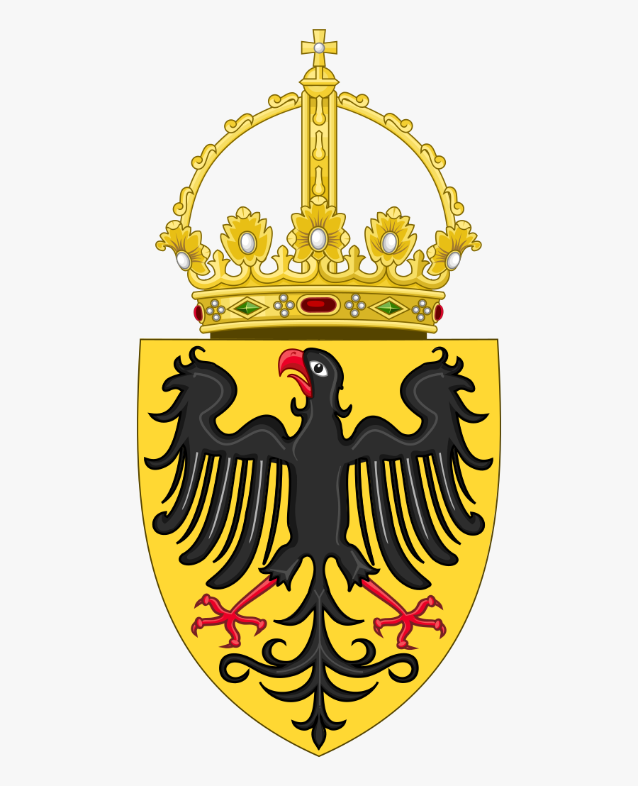 Medieval Holy Roman Empire Flag, Transparent Clipart