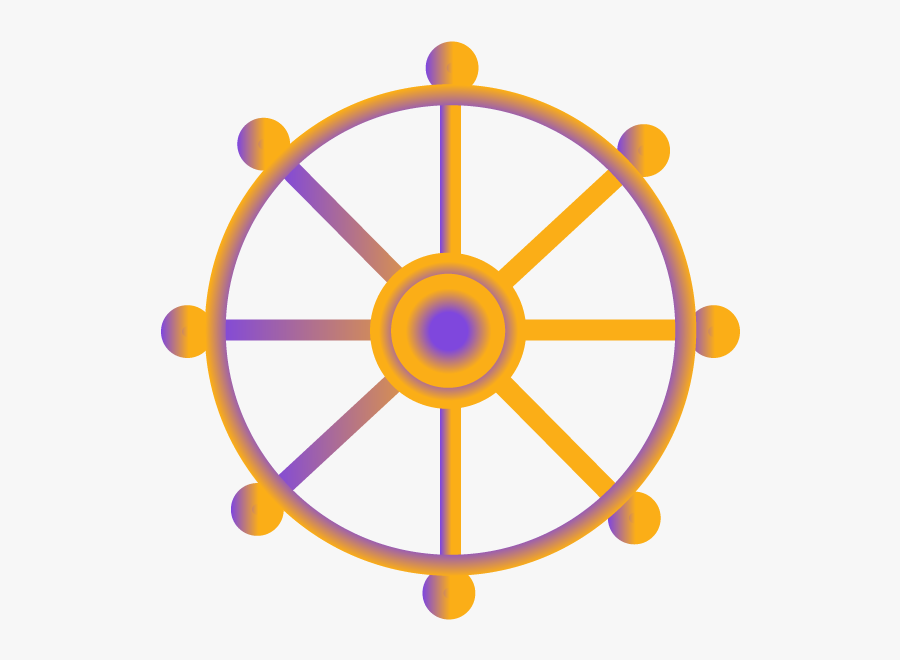 Boat Steering Wheel Png, Transparent Clipart