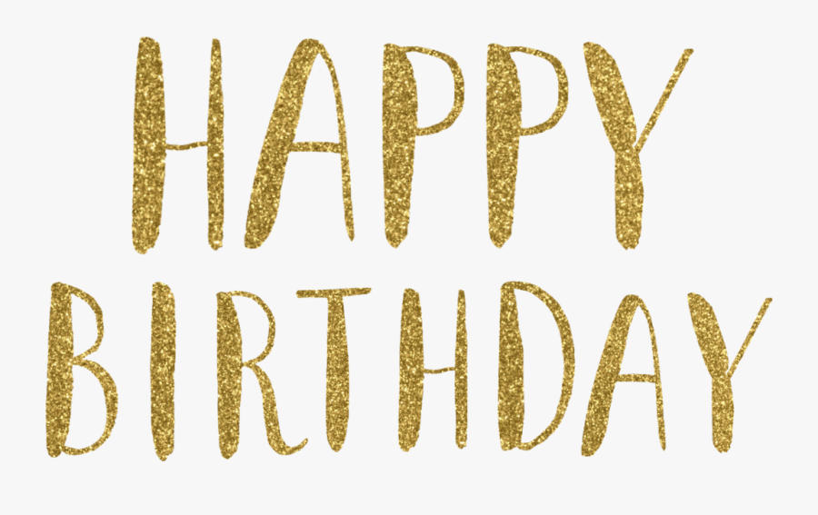 Transparent Gold 50th Clipart - Calligraphy, Transparent Clipart