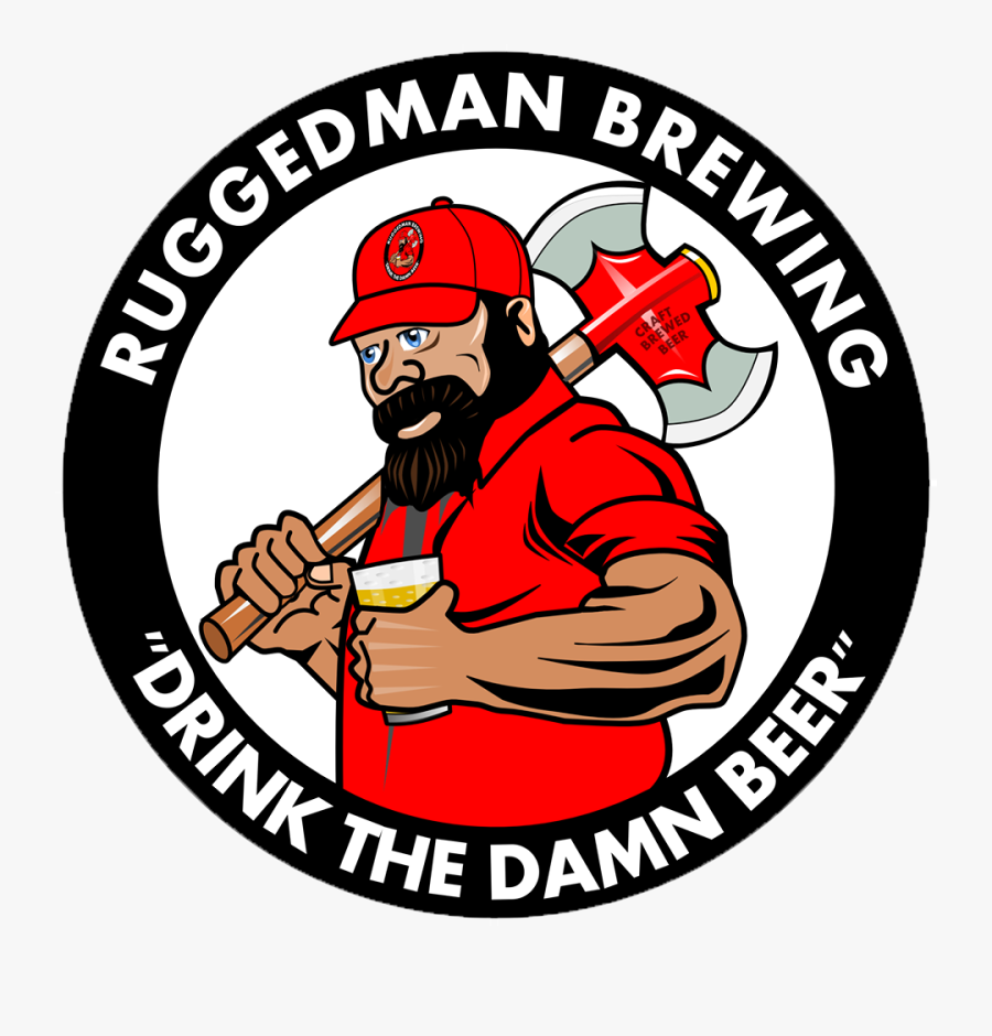 Ruggedman Brewing, Transparent Clipart