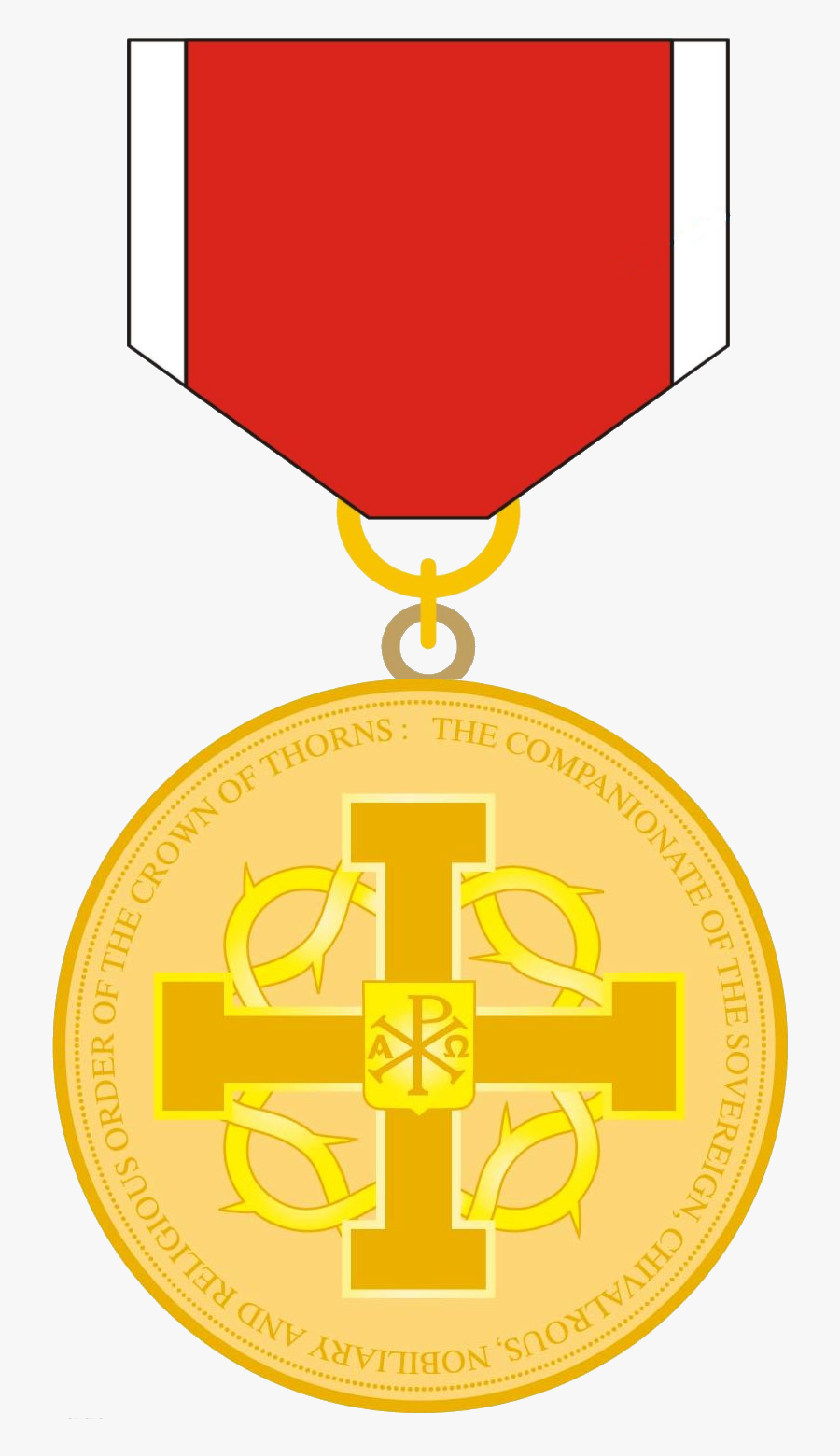Transparent Crown Of Thorns Clipart - Emblem, Transparent Clipart