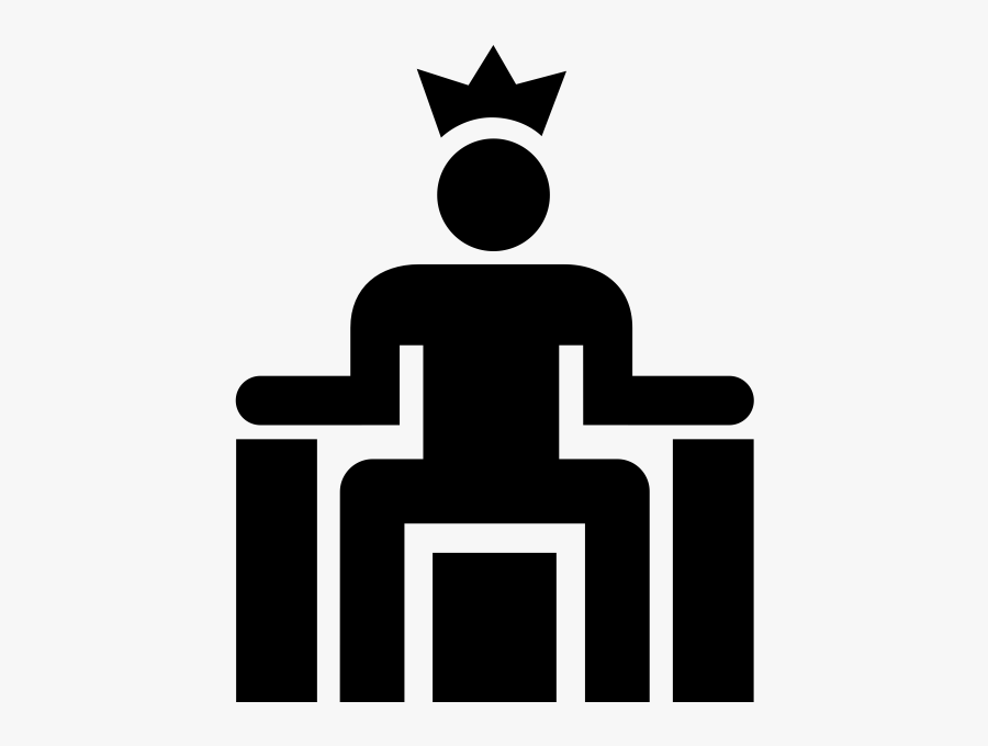 King Rubber Stamp"
 Class="lazyload Lazyload Mirage - King On Throne Icon, Transparent Clipart