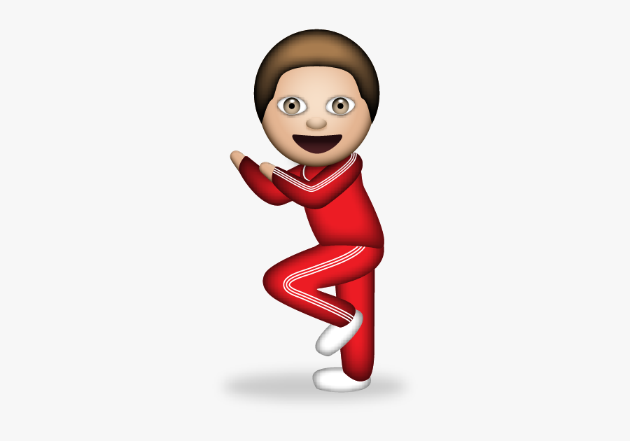Clip Art Running Man Emoji - Guy Running Emoji Png, Transparent Clipart