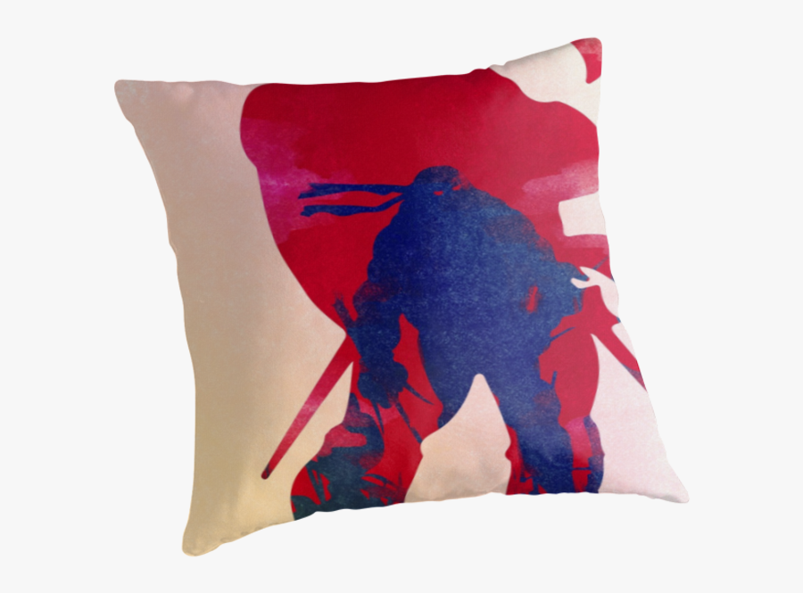 Transparent Ninja Turtles Face Png - Cushion, Transparent Clipart