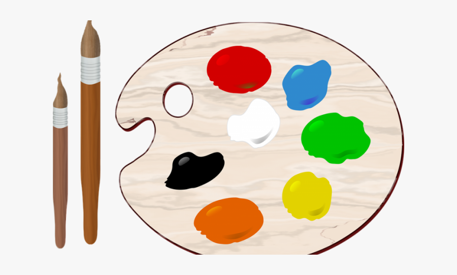 Art Palette Clipart Transparent, Transparent Clipart
