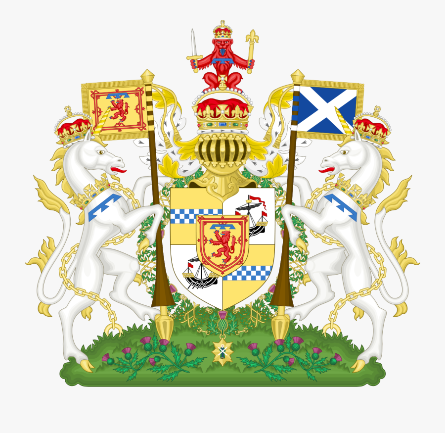 Scottish Royal Coat Of Arms, Transparent Clipart
