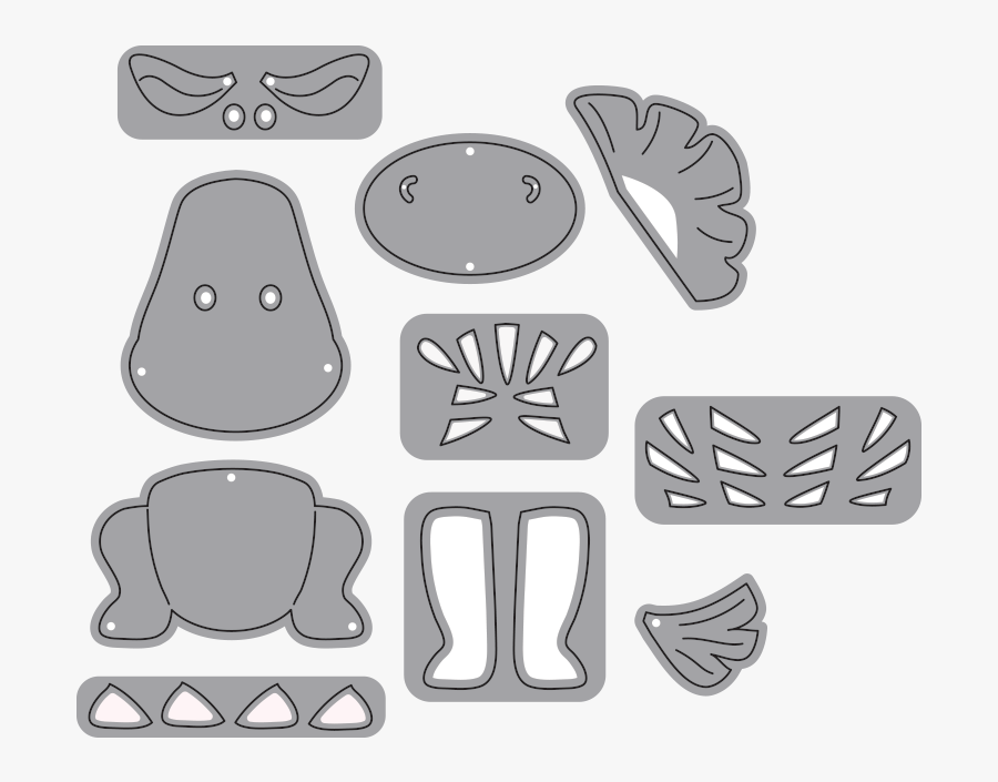 Elizabeth Craft Designs Zebra, Transparent Clipart