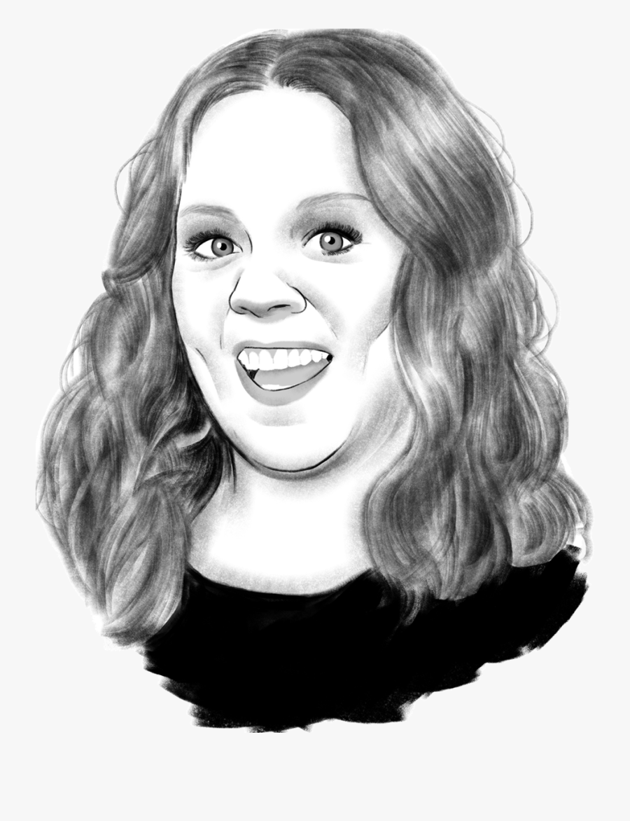 Comedians Have Long Impersonated Politicians Think - Melissa Mccarthy Black And White, Transparent Clipart