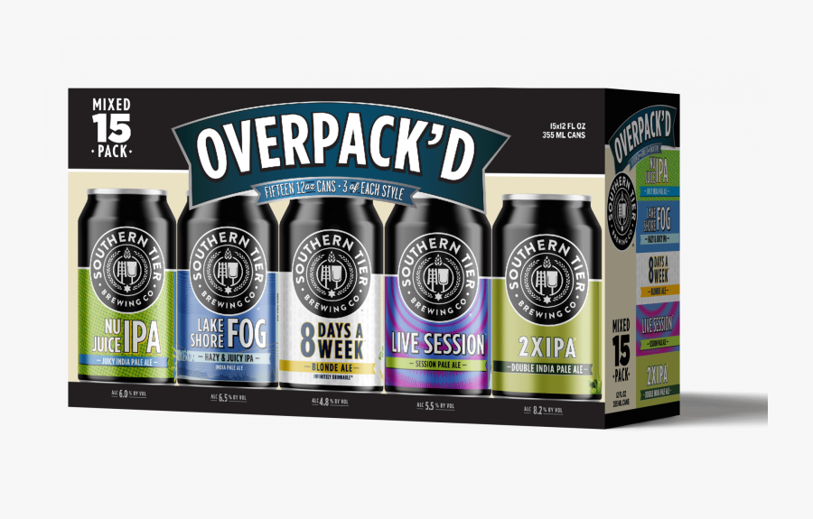 Beer Style - Variety Pack - Guinness - Southern Tier 15 Pack, Transparent Clipart