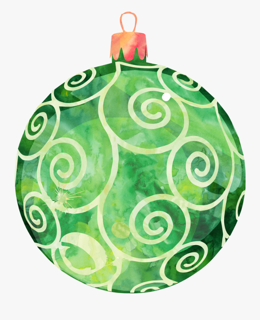 #freetoedit #ftestickers #watercolor #christmas #ornament - Circle, Transparent Clipart