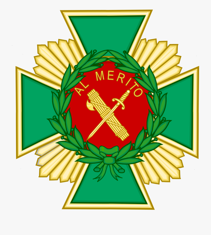 Cruz De Oro Guardia Civil, Transparent Clipart