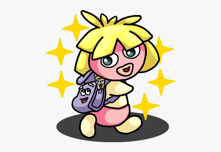 Shiny Smoochum Dora The - Dora The Explorer Pokemon, Transparent Clipart