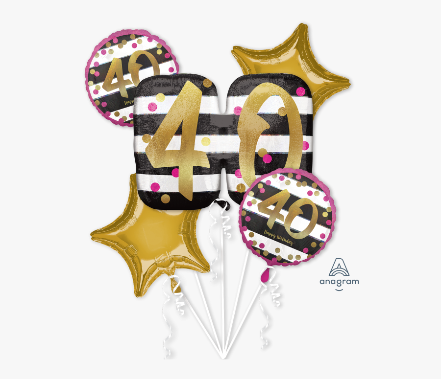 Centro De Mesa 60 Años Globos, Transparent Clipart