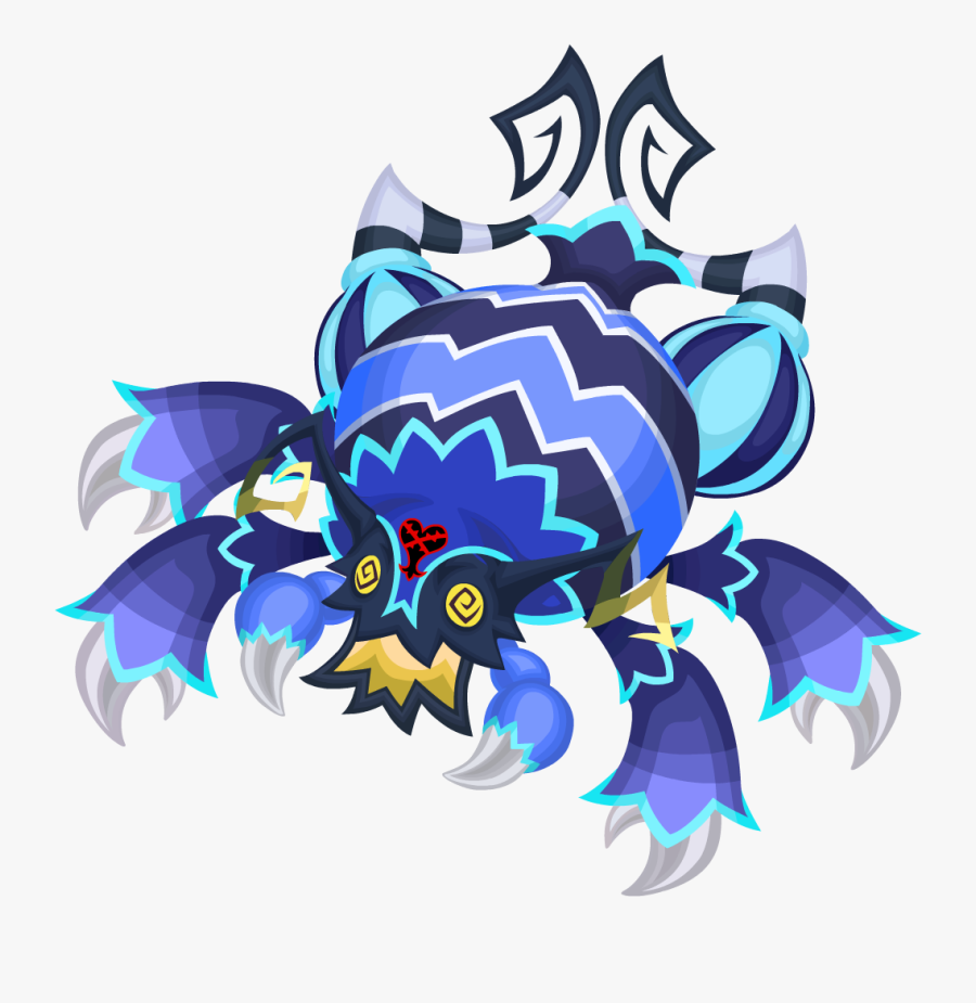 Malice Spider Khux - Kingdom Hearts Unchained Heartless Khux, Transparent Clipart