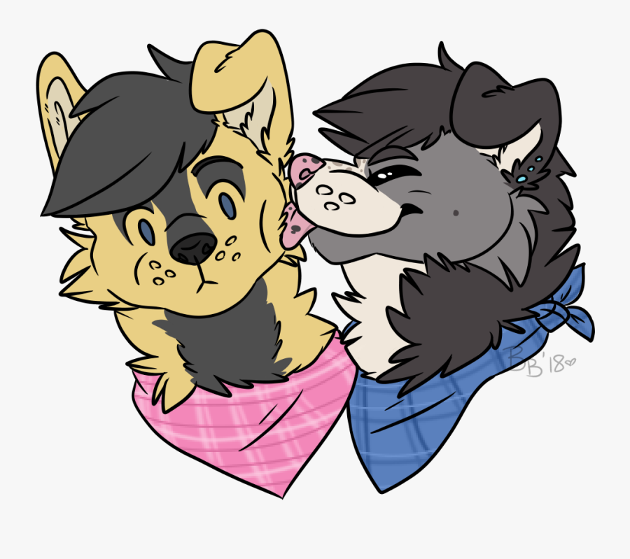 Puppy Love [bonnibutts] - Cartoon, Transparent Clipart