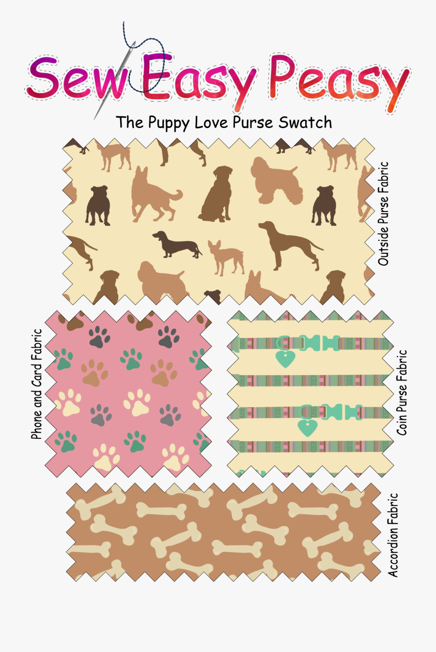The Puppy Love Purse, Transparent Clipart