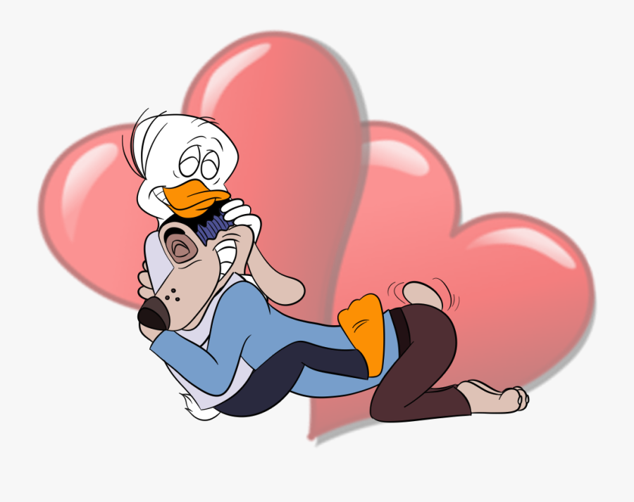 Puppy Love - Cartoon, Transparent Clipart