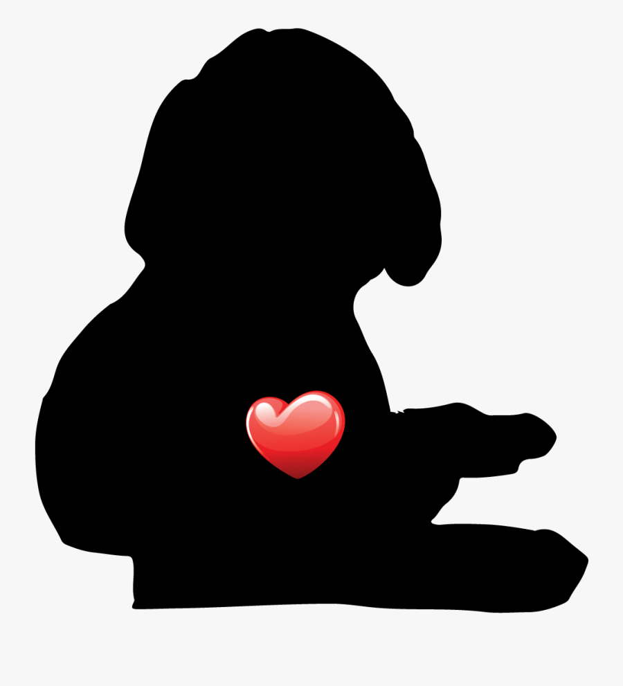 My Heart Labrador Puppy Nail Art Decals Patch Puppy - Heart, Transparent Clipart