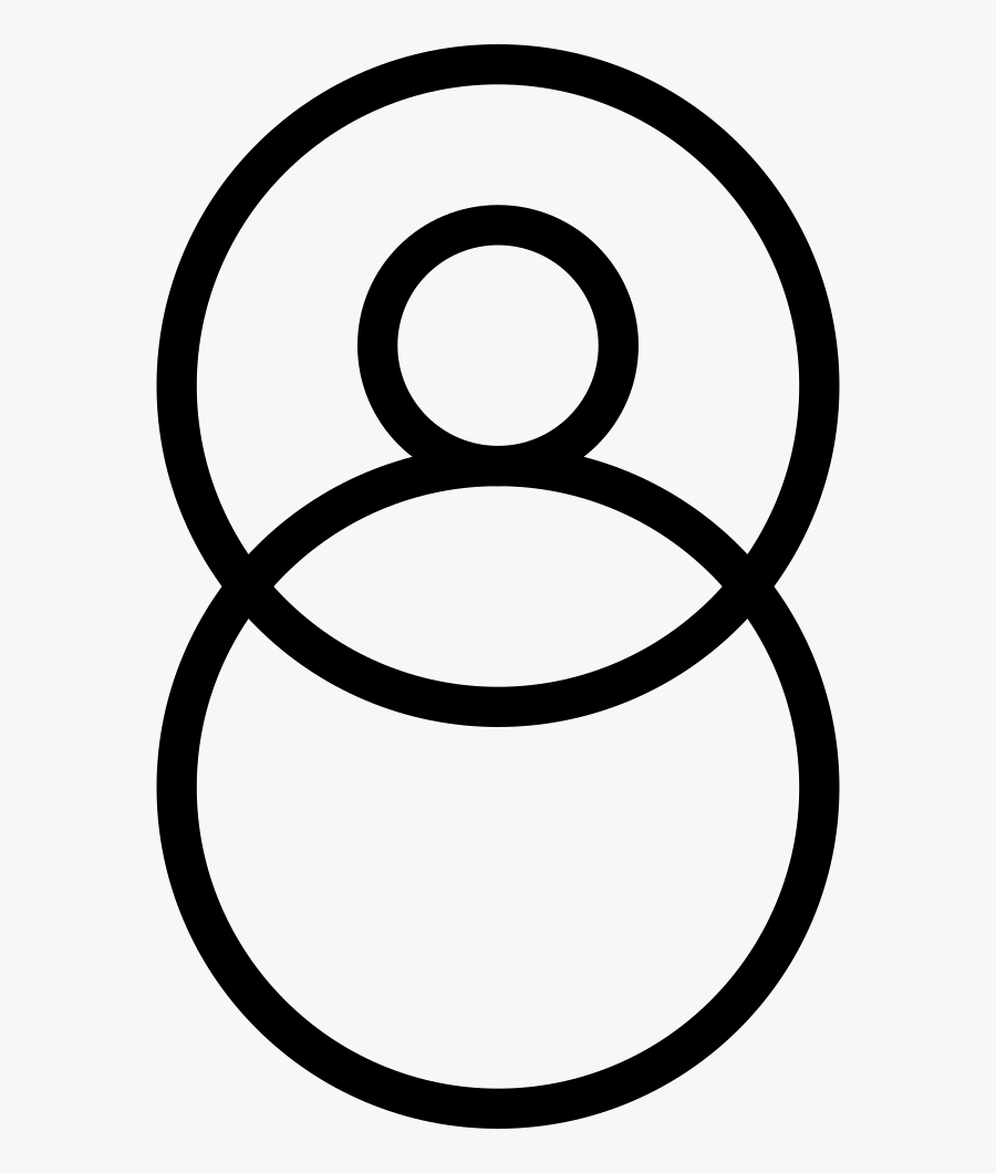 Png File Svg - Electronic Symbol Two Circle, Transparent Clipart