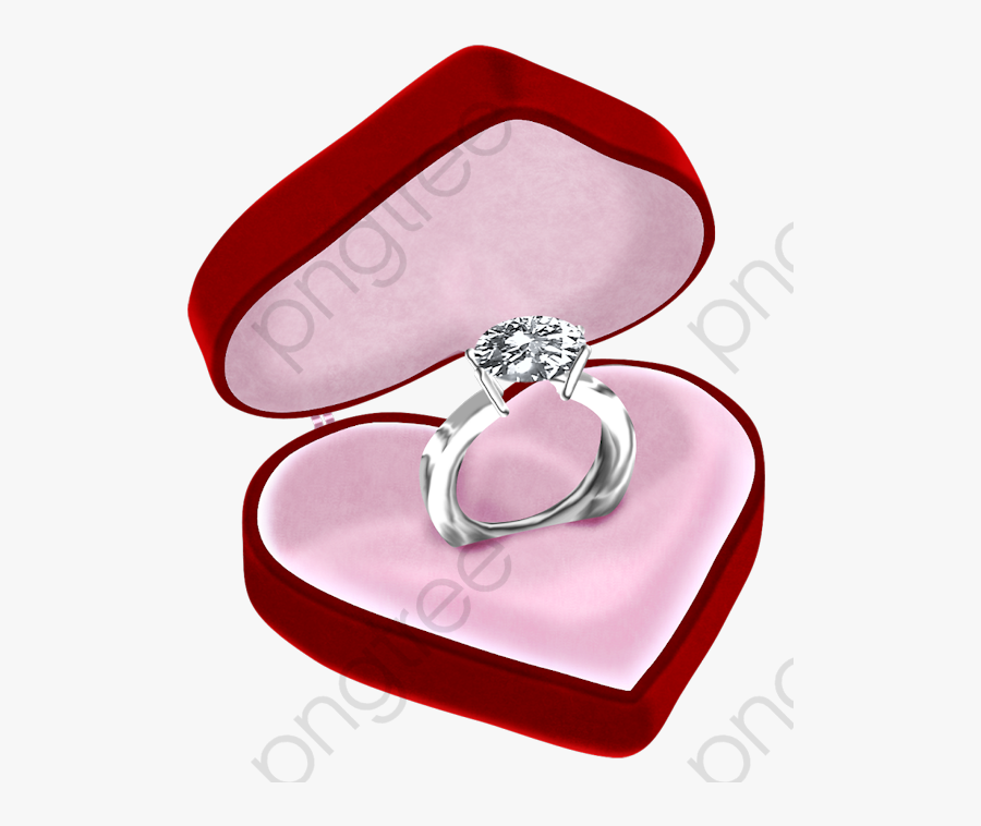Wedding Rings Clipart Vintage - Wedding Ring Box Transparent, Transparent Clipart