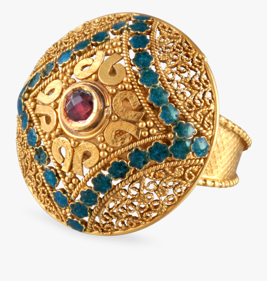 Transparent Gold Rings Png - Large Gold Rings For Women, Transparent Clipart