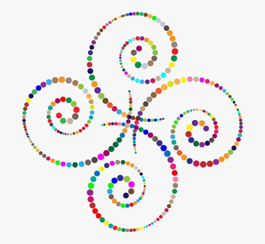 Circle Point Spiral Abstract Art Computer Graphics - Scouts South Africa Logo, Transparent Clipart
