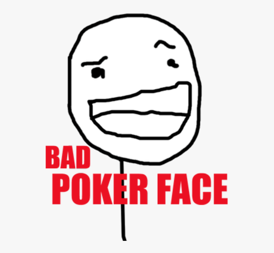 Poker Face Meme Gif Clipart , Png Download - Bad Poker Face Meme, Transparent Clipart