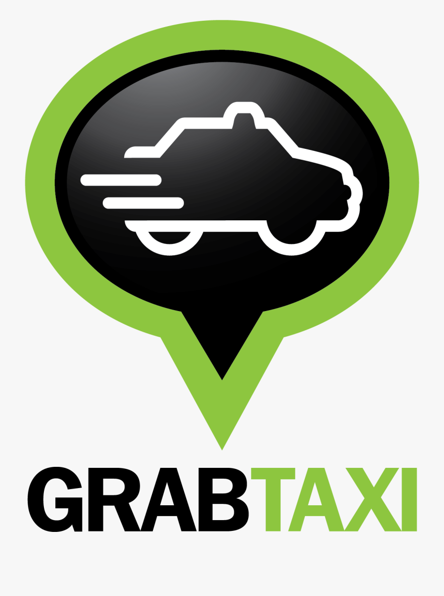 Grab Taxi Logo Png, Transparent Clipart