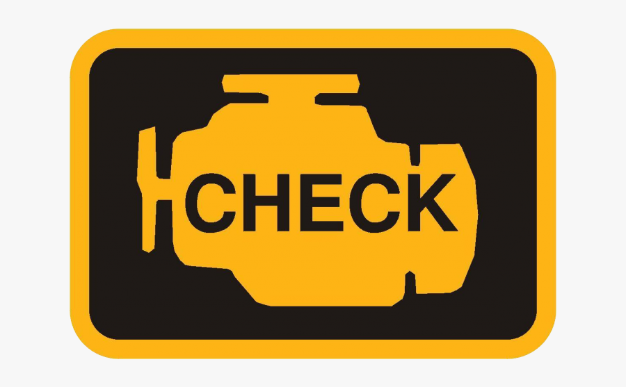 Check Engine Light, Transparent Clipart