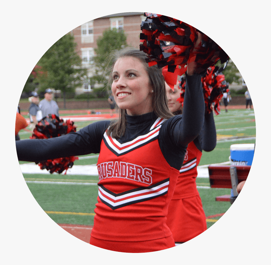 Transparent Cheering Sports Crowd Clipart - High School Cheerleading Portrait Ohio, Transparent Clipart
