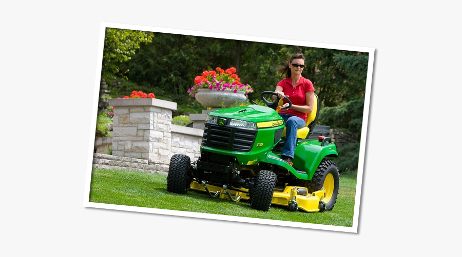 Riding Mower, Transparent Clipart
