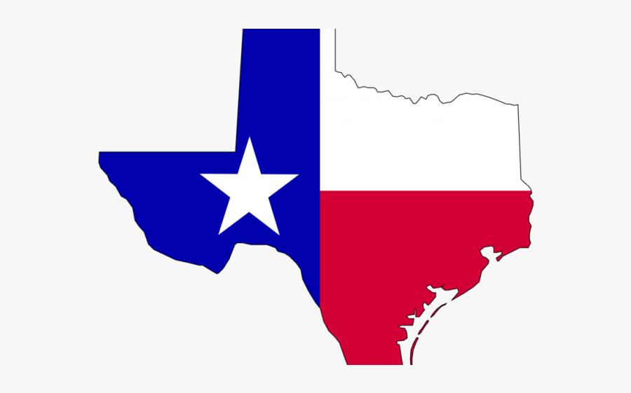 Texas Flag Png, Transparent Clipart