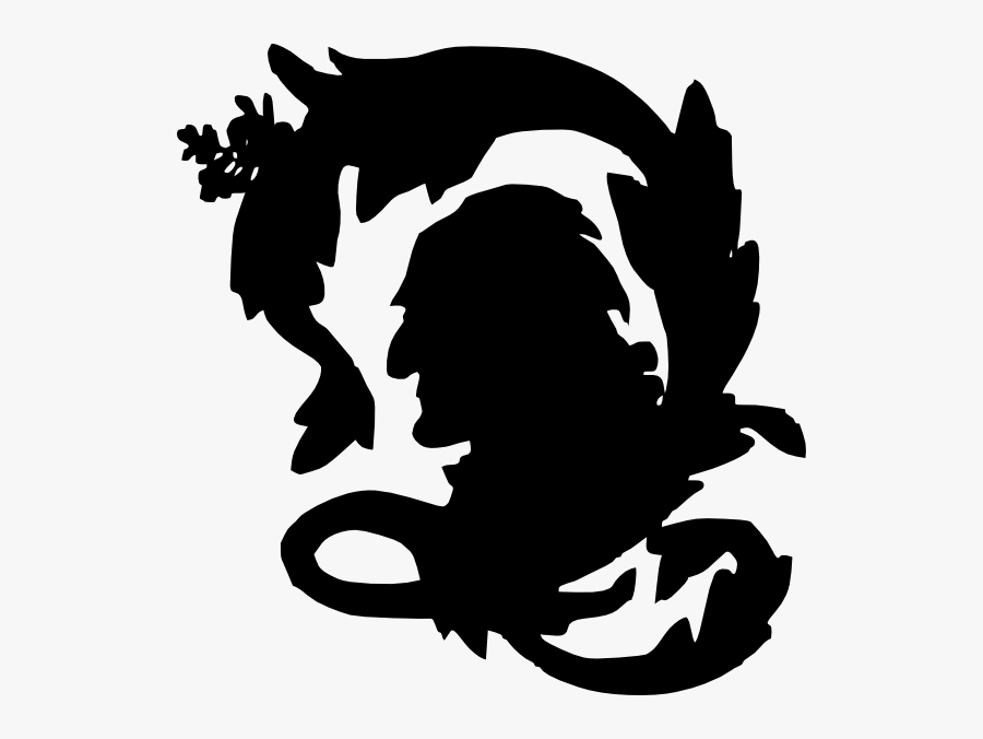 Letter Q Silhouette Man Head Clip Art At Clker - Illustration, Transparent Clipart