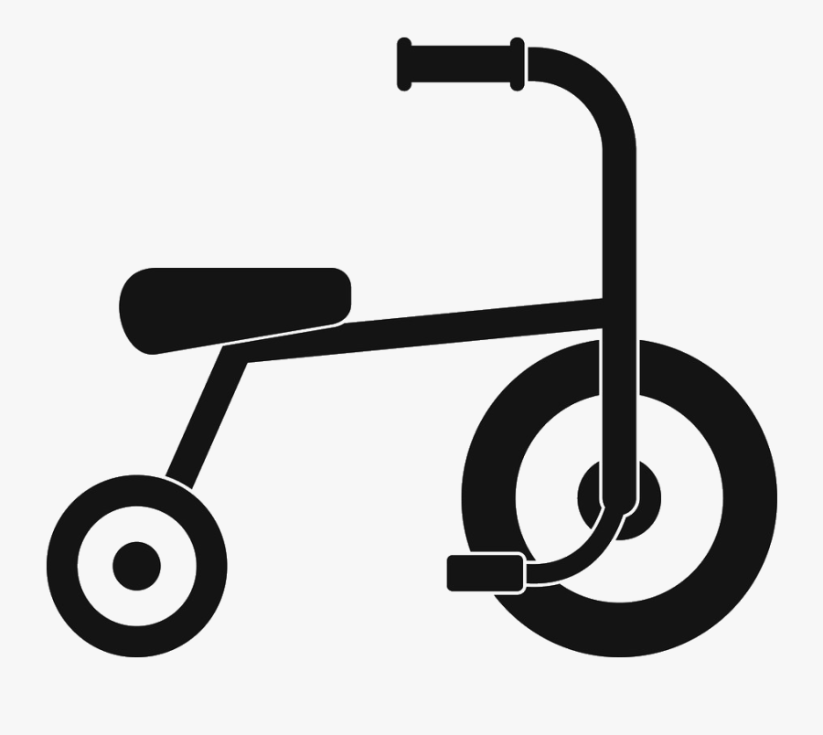 Bike Clip Beginner - Tricycle Logo, Transparent Clipart