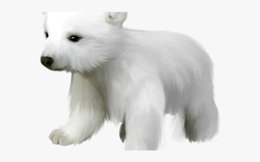 Clipart Cute Polar Bear, Transparent Clipart