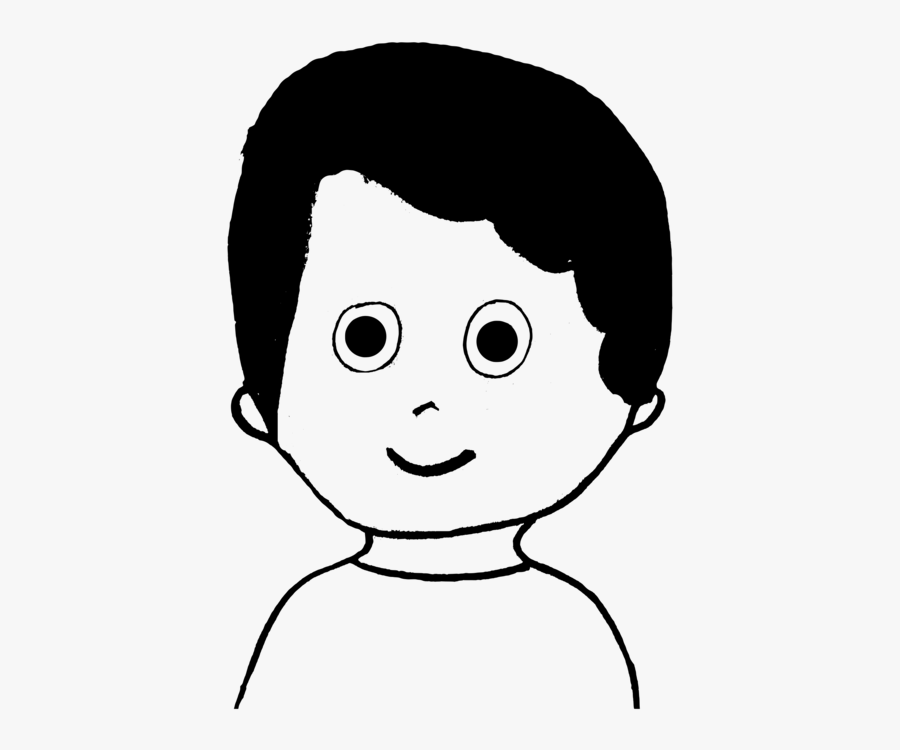 Emotion,art,monochrome Photography - Small Boy Face Clipart, Transparent Clipart