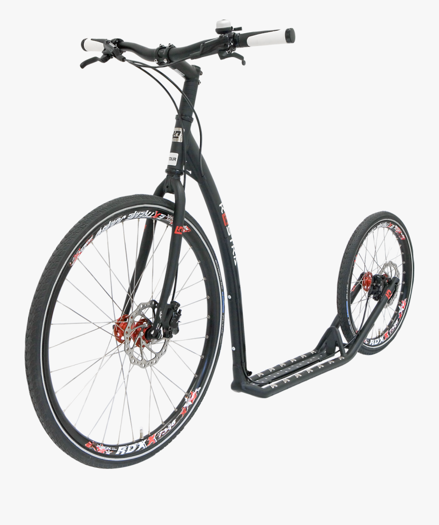 Kick Scooter Png Image - Kostka Tour Fun Zwart, Transparent Clipart